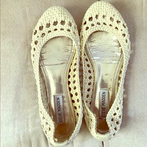 Woven Steve Madden Flats